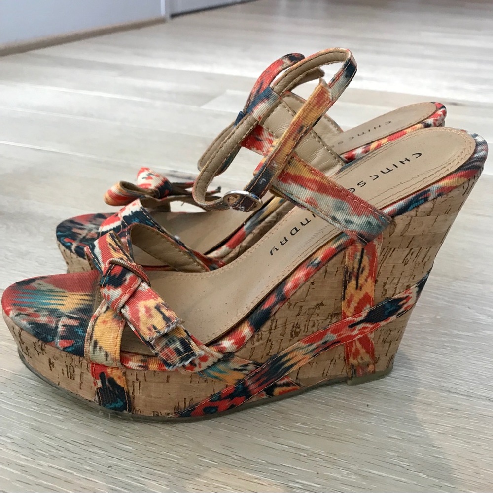 Fun summer wedge!